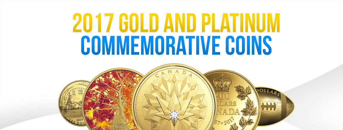 2017 Gold and Platinum Commemorative Coins